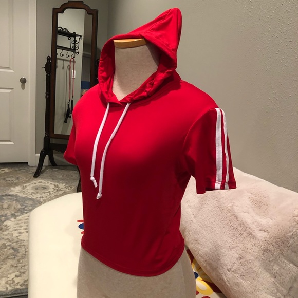 Tops - Red Athletic Top